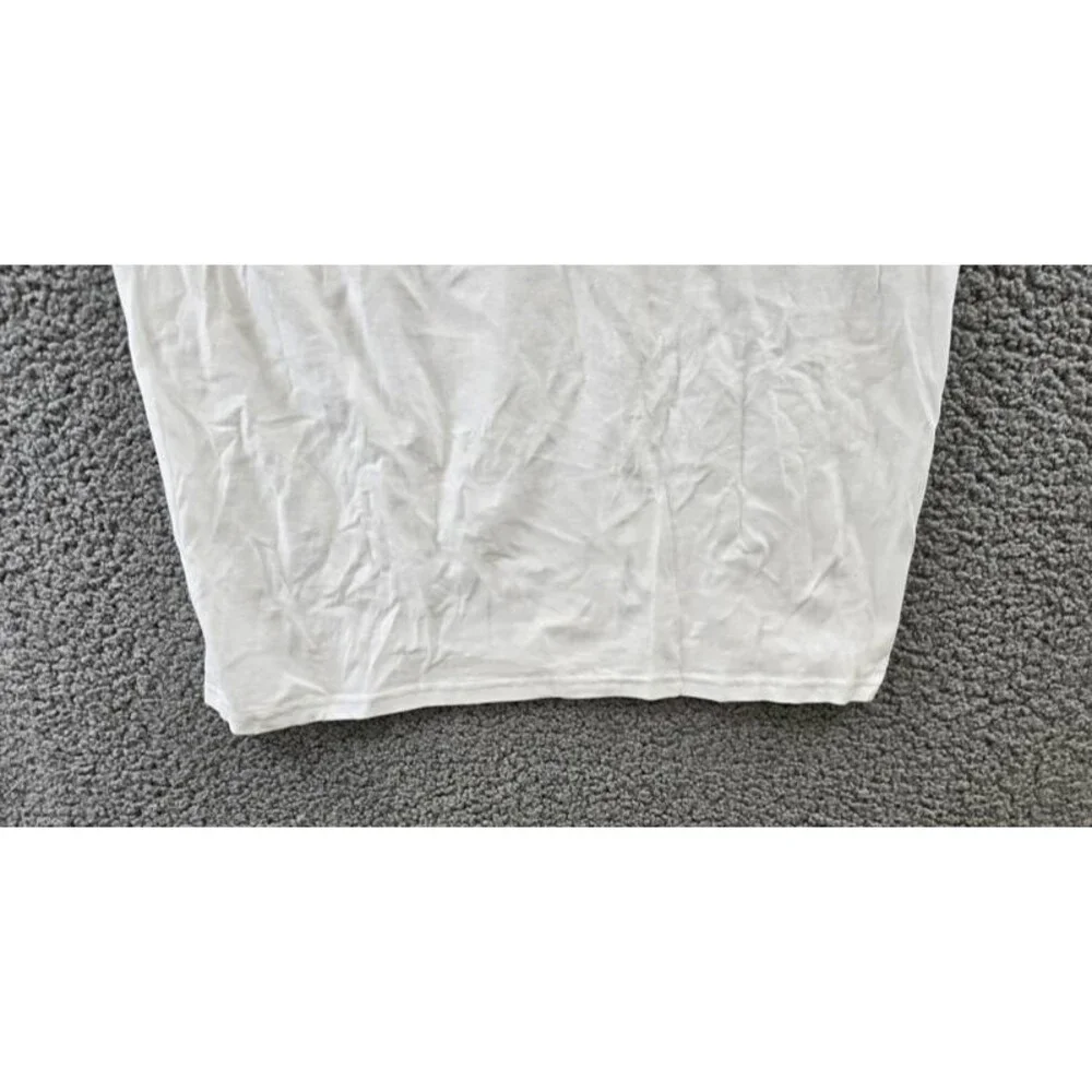 Hanes Originals Supersoft T-Shirt Men's M White Crew Neck Short Sleeve Pullover